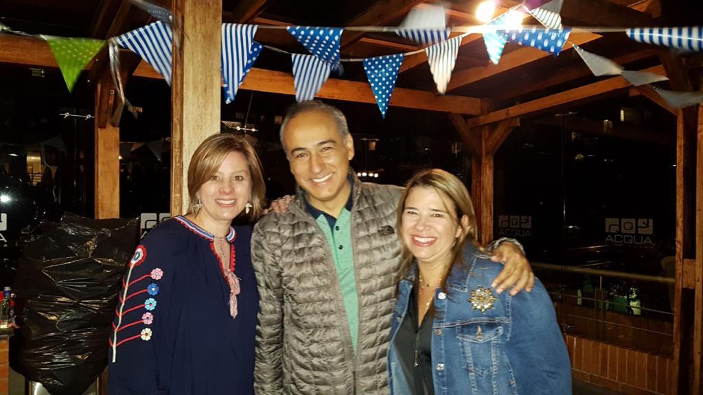Lina Rojas, Javier Barrero y Alejandra Liévano.